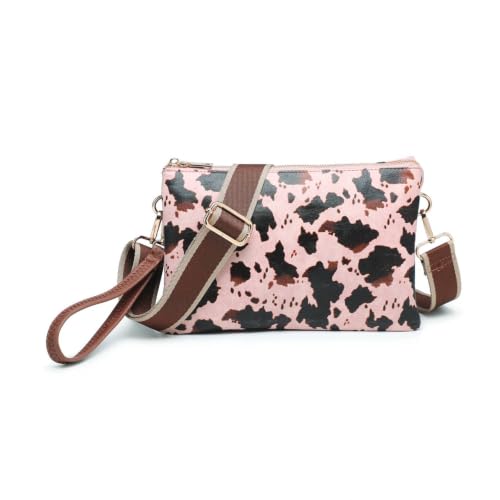 Image of JEN & CO. Izzy Crossbody Bag, Wristlet Clutch Shoulder Purse for Women