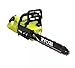 RYOBI 40-Volt HP Brushless 14 in. Electric Cordless Chainsaw (Tool Only) RY405010 (Bulk Packaged), black,yellow