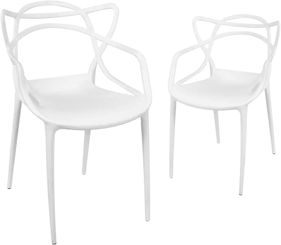 Buy CangLong Cross Back Dining Chair Casual Chair for Restaurants