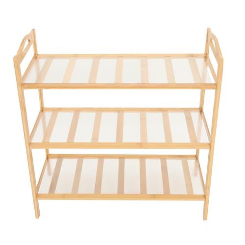 Étagère à chaussures multi-niveaux pour entrée et dortoir