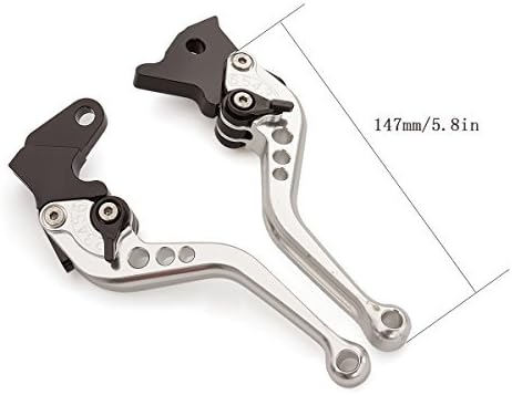 FXCNC Motorcycle Adjustable Brake Clutch Levers Compatible with Himalayan 2018-2021, Classic 350CC 500CC, Himalayan 400