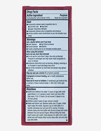 Family Care Nasal Relief Pump Mist Spray .5OZ [ Pack of 3 ] - Thumbnail 3