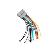 Goliton 自動車用アフターマーケットラジオワイヤーハーネスアダプターケーブル クライスラーダッジラム(2002-2007)に対応