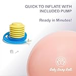 Baby Bump Birthing Ball for Pregnancy & Labor | Maternity, Yoga, Pilates & Exercise Ball | Anti-Burst, Non-Slip Design - Image 5