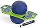 Flybar Dino Pogo Ball for Kids, Jump Trick Bounce Board with Pump and Strong Grip Deck