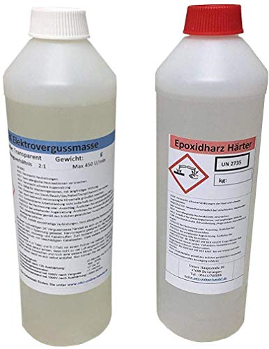 300g Vergussmasse- Elektro, Gießharz transparent - Elektroverguss bis 1000V Cover