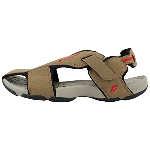 Image of Fsports Men's SP4 Series Brown Synthetic Casual Sandals 6UK