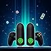 2Pcs Black Game Fingertip Gloves for Sweatproof Anti Slip Finger Sleeve Breathable Gaming Finger Cover Thumb Gloves for Mobile Gaming Grip Pain-Relief Mobile Phone Gaming Finger（5cm×3cm）