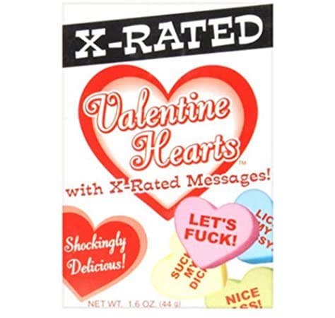 X Rated Valentine Candy Hearts - //coolthings.us