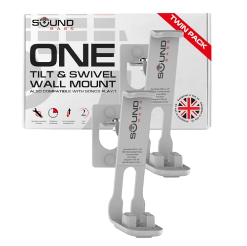 2 x ONE�AONE Gen 2�AONE SL�APlay:1 �E�H�[���}�E���g�u���P�b�g�A�c�C���p�b�N�A�z���C�g | Sonos ONE�AONE Gen 2�AONE SL�APlay:1�Ή�