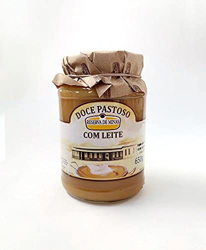 Doce de Leite Pastoso Com Leite Puro Reserva De Minas 650g