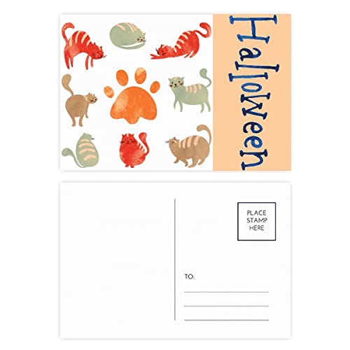 Cartes postales de remerciement chat mignon pour partager un message de tendresse unique
