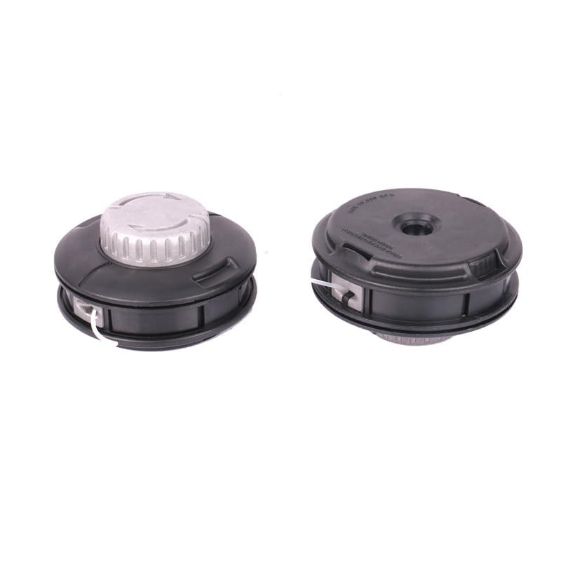 MAMIGA Cabezal para Desbrozadora con 2 Adaptadores Ø 130 mm, Repuesto de Recambio para Desbrozadora