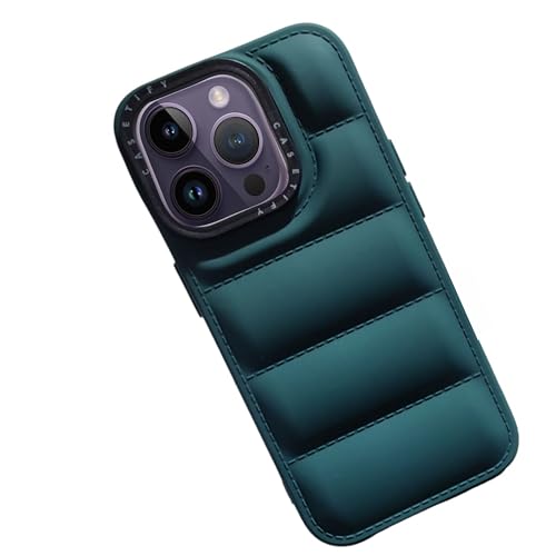 Image of jethuripuffer case Compatible with 15pro Green