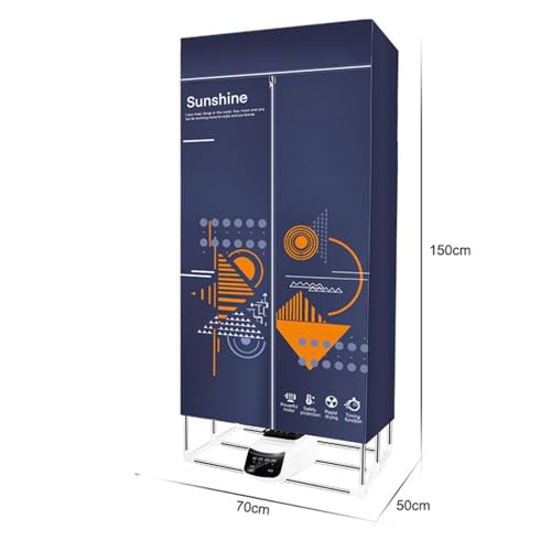 Droger, Intelligente Constante Temperatuur Sneldrogende Verwarmde Kleding, Touch Screen Energiebesparende Kleding Luchter Verwarmd voor Thuisgebruik, B - Image 7