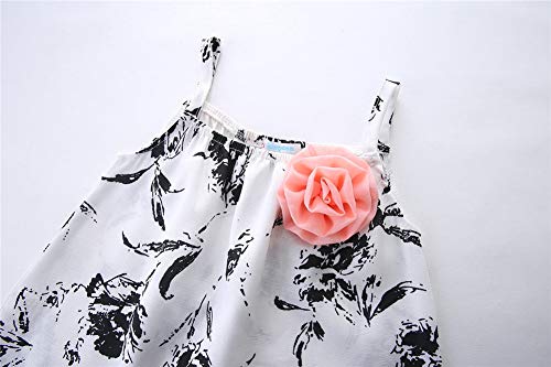 Image of Mud Kingdom Toddler Girls Sleeveless Tank Top and Shorts Set 2 Piece Floral Casual Summer Outfits