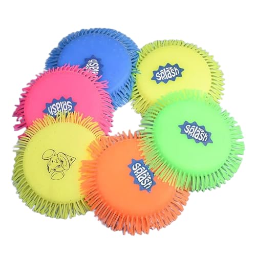 Water Throwing Disc For Children Adults For Sports Party Random Color Outdoor 7Inch Flying Discs Kids Soft Flyer Disk Splash Water