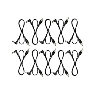 17.5" inch length of flexible cable between connectors. The overall length tip to tip is about 20" inches Qty (10) DC Barrel fits the 5.5mm x 2.1mm "standard" effects pedal jack. Compatible with CIOKS and EVENTIDE Power Supplies. May not work with ot...