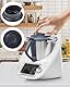 Messbecher für Thermomix TM5 TM6, 100ml Thermomix Zubehör, TM5 TM6 Messbecher Deckel mit 100ml und 50ml Skala für Thermomix Messbecher, Messbecher für Thermomix TM5 Vorwerk