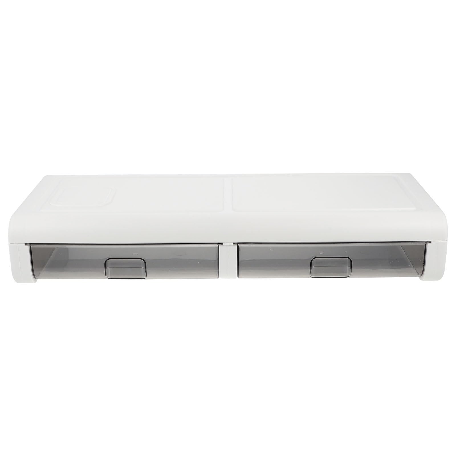 Alipis Elevador de Monitor de Plástico con Cajón para Ordenador, Soporte Reutilizable Que Reduce Presión en Cuello y Espalda, Adecuado para Escritorio y Laptop