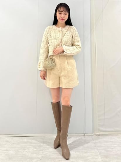 Amazon | [スナイデル] ラメツイードニットカーデ SWNT244187