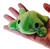 WeightedPlush Baby Bean Frog Plush, 7inch Cute Soft Fluffy Frog Stuffed Animal Weighted Frog Plushie Toy with Plastic Pellets, Stress Release Birthday Xmas Travel Gift for Kids Adults Girls Boys