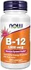 NOW Foods Suplementos, Vitamina B-12 1,000 mcg con Ácido Fólico, Salud del Sistema Nervioso*, 250 Pastillas Masticables Masticable 250 Count (Paquete de 1) 2