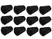 MIGHTY PEAKS 12 Stück / 6 Paar Nordic Walking Pads Asphalt Gummipuffer X-4BT für alle gängigen Nordic Walking Stöcke - Wanderstöcke - für den Nordic Walking Stock mit einen Durchmesser von 12mm