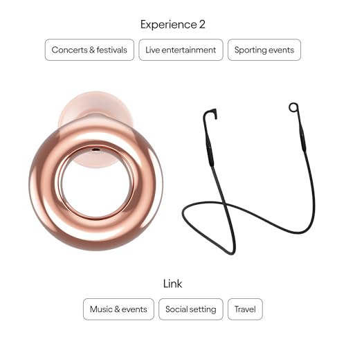 Image of Loop Experience Link Bundle - Reusable Ear Plugs for Concerts, Live Events, Festivals, Motorcycles, Noise Sensitivity & More | 18 dB Noise Reduction