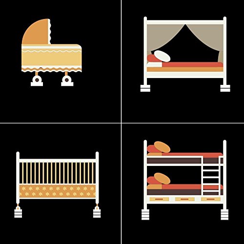 Uping Möbelerhöher Betterhöhung Möbelerhöhung Tischerhöher Elefantenfuß Bed Riser Höhe ca. 30cm 2 Set 8St für runde Füße transparent - Image 7