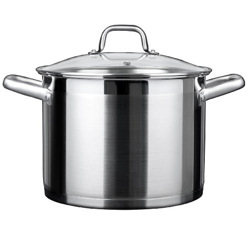 Duxtop Professional Stainless Steel Cookware Induction Ready Impact-bonded Technology (8.6Qt Stockpot)