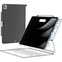 Teclado Smart Keyboard Folio Mytrix Funda para iPad Pro de 12,9 pulgadas para Magic Keyboard & Smart Keyboard Folio (teclado no incluido), funda magnética delgada con soporte para lápiz para iPad Pro de 12,9 pulgadas, 3rd-6th