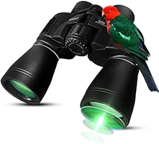 16x50 High Powered Binoculars for Adults, Professional HD Military Binoculars for Bird Watching Hunting Stargazing Travel Sports Concert, Powerful Low Light Night Vision and Waterproof