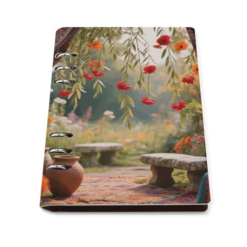 Carnet rechargeable A5 sous couverture cuir PU, une idée cadeau élégante et utile