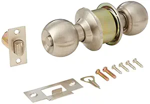 Harrison H-0504 60mm Iron Five Pin Economy Cylindrical Lock Without Key (Silver)