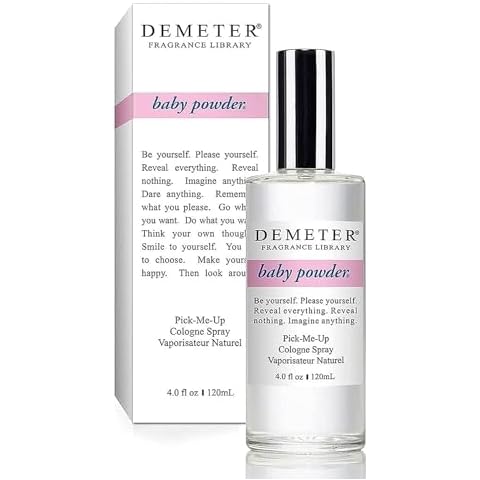 DEMETER Baby Powder For Women. Pick-me Up Cologne Spray 4.0 Oz Cover