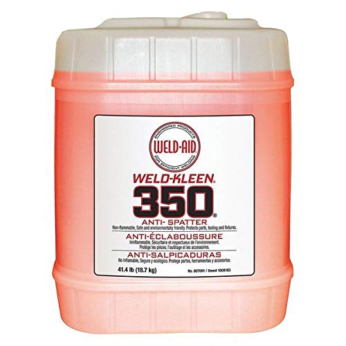 Weld Kleen 350 5 galones líquido antisalpicaduras de soldadura de 19L