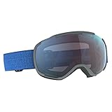 Scott Faze Ii Goggle Blau, Skibrille, Größe One Size - Farbe Dark Blue - Skydive Blue - Enhancer Blue Chrome