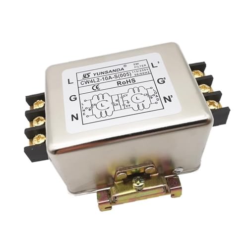 Filtro de alimentacion CW4L2-10A-S compacto con bloque de terminales 6