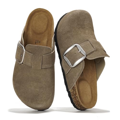 Project Cloud 100% Genuine Leather Clogs for Women Fall Shoes for Women