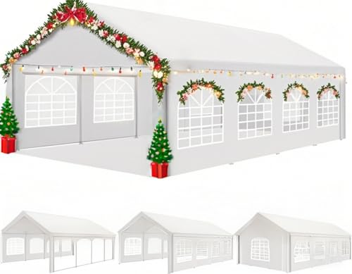 COBIZI 13x26FT Party Tent Heavy Duty Outdoor...