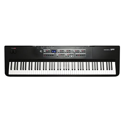 Kurzweil SP1 - Pianoforte a 88 tasti, colore: Nero (SP1-LB)