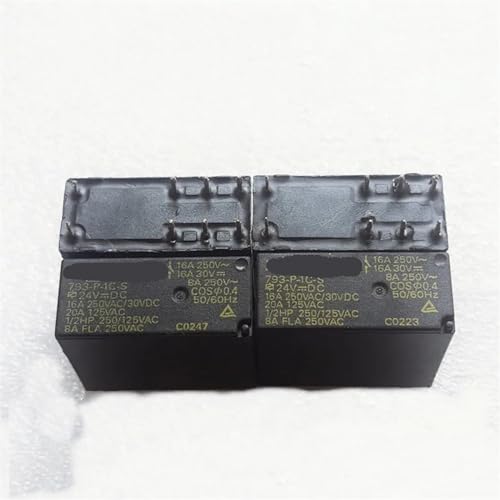 Relais 793-P-1C-S-12VDC Song Chuan 16A 250VAC pour circuit imprimé