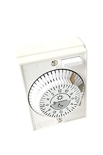 Intermatic E1020 24-Hour 15-Amps Multiple Program Heavy Duty Mechanical Timer, Color
