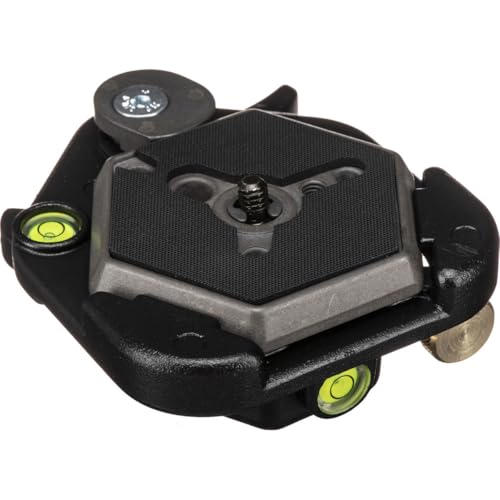 Manfrotto 625 RC0 Rapid Connect Adapter with 030-14 Plate (Black)