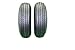Antego Tire and Wheel (Set of 2) 5.70x8 Trailer Tire and Wheel Assemblies, White 5 Lug Trailer Tires and Wheels, 6 Ply, Load Range C