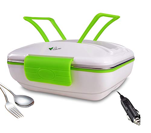 Réchauffeur de boîte à lunch chauffant pour voiture 12V Thermique Portable Récipient pour réchauffeur de boîte à lunch