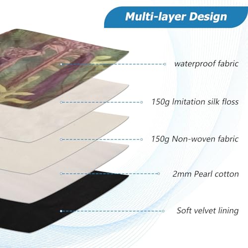 Funda para portátil 13-14 pulgadas impermeable diseño acuarela miniatura 4