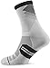 Rockay Razer Trail - Calcetines para correr para hombres y mujeres, cojín, corte redondo, soporte para arco, 100% reciclado, antiolor (1 par)