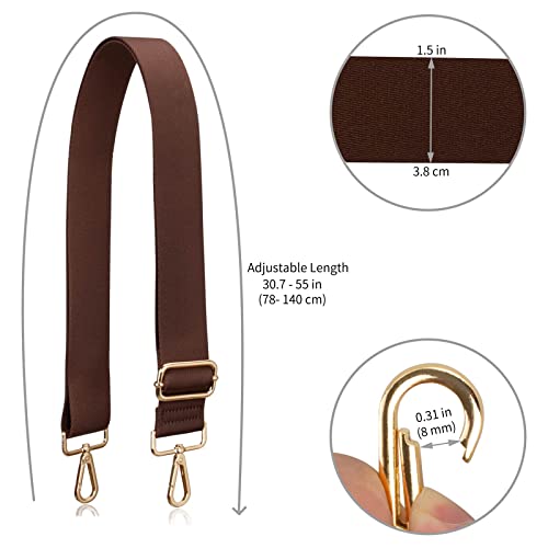 Image of Allzedream Thick Purse Strap Wide Adjustable Replacement Crossbody Bag Handbag